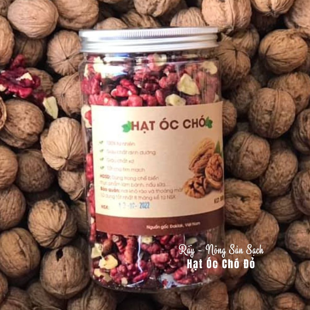 Hạt óc chó đỏ nhập khẩu Mỹ cao cấp, hạt dinh dưỡng ăn liền ăn kiêng ăn vặt an toàn
