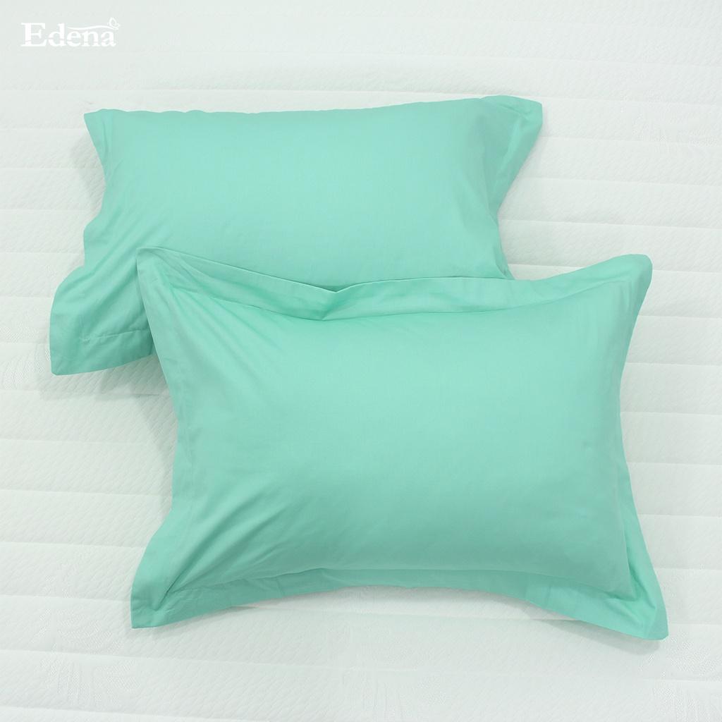 Cặp Vỏ Gối Nằm Basic Cotton Edena, thoáng mát, nhiều màu