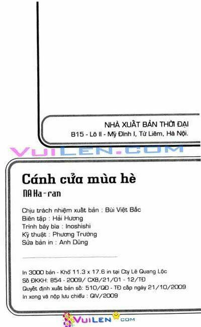 cánh cửa mùa hè chapter 2 2