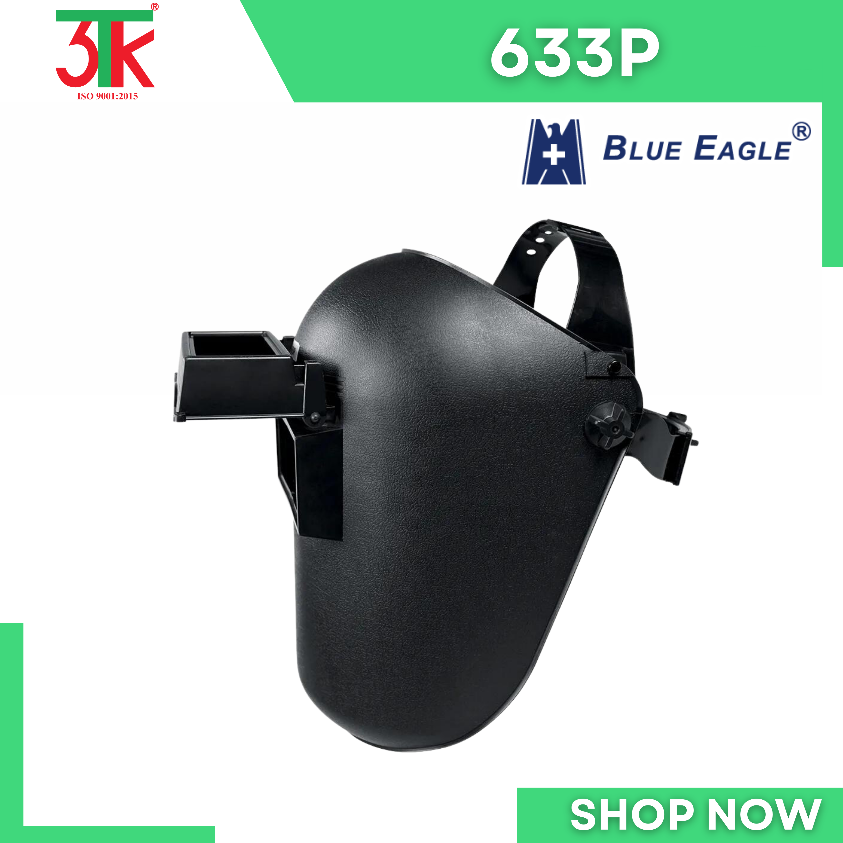 Mặt nạ hàn đội đầu Blue Eagle 633P