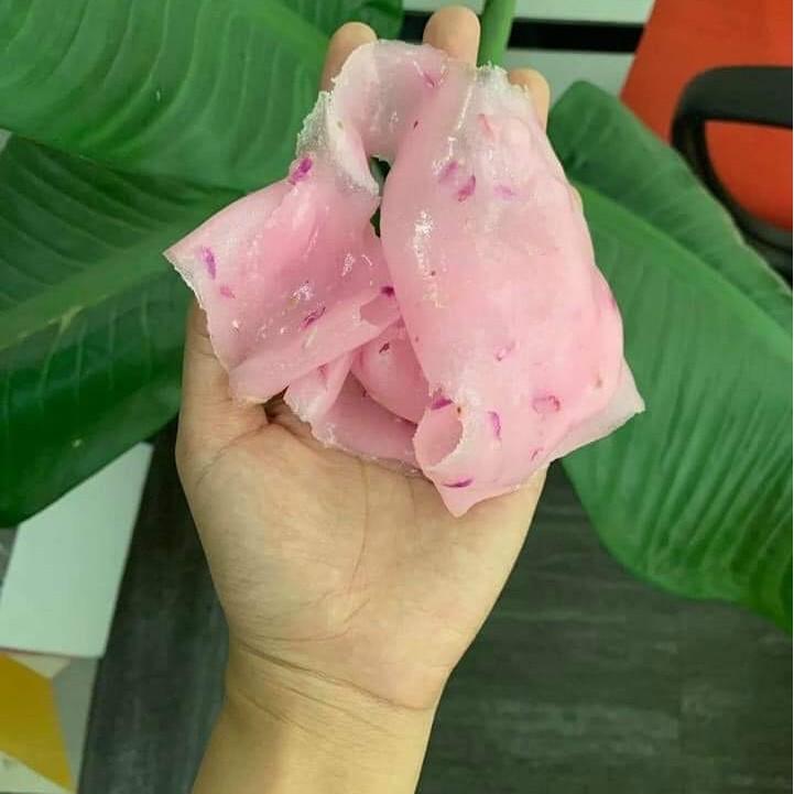 Bột Đắp Mặt Nạ Collagen Tươi Hoa Hồng - Bột Đắp Mặt Nạ Collagen Cánh Hoa Hồng / gói 100g