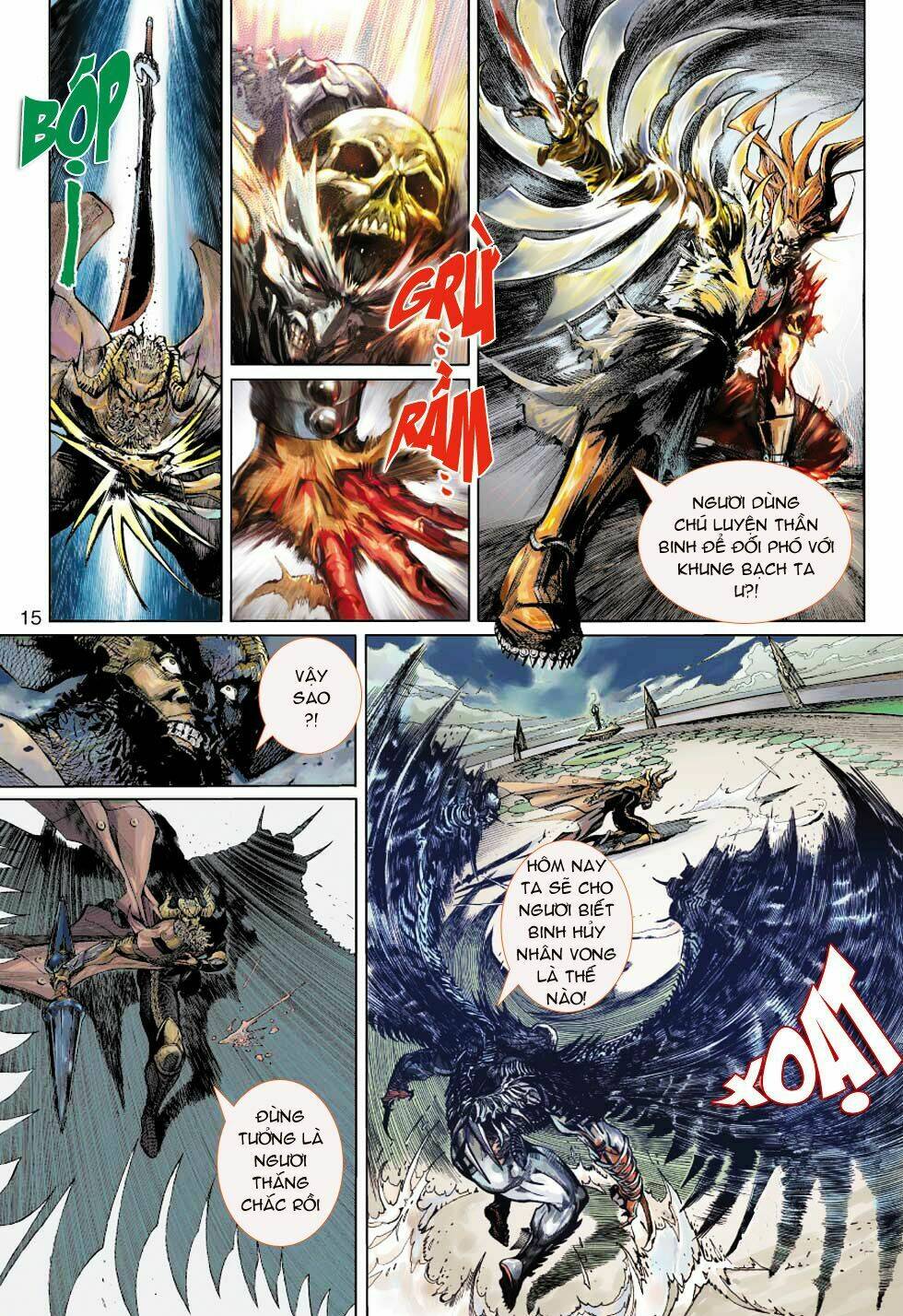thần binh 4 chapter 1 15
