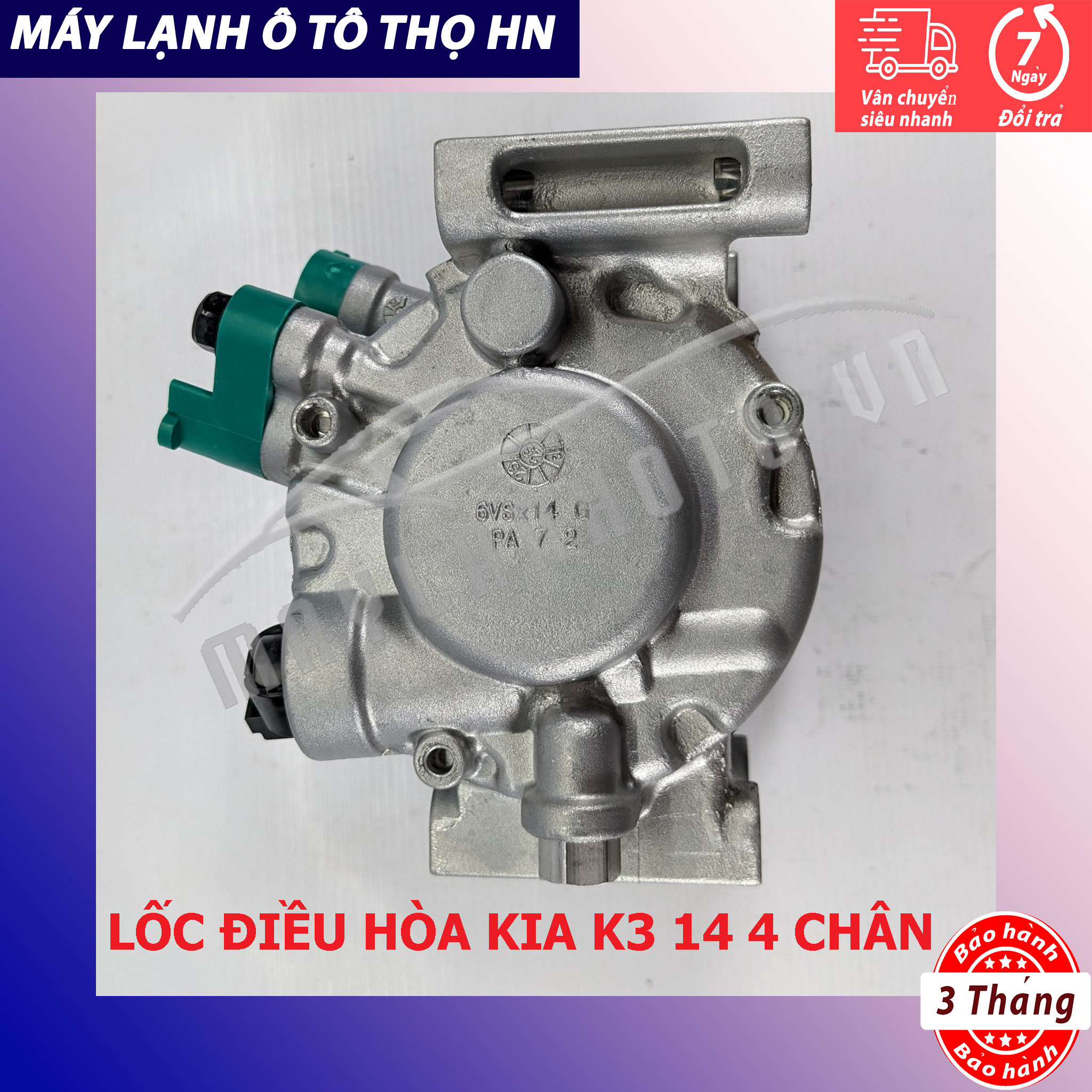 Lốc điều hòa Hyundai Elantra / Kia K3-Cerato 2014 2015 2016 Hàng Hàn Quốc 14 15 16 97701-A5502/A7600