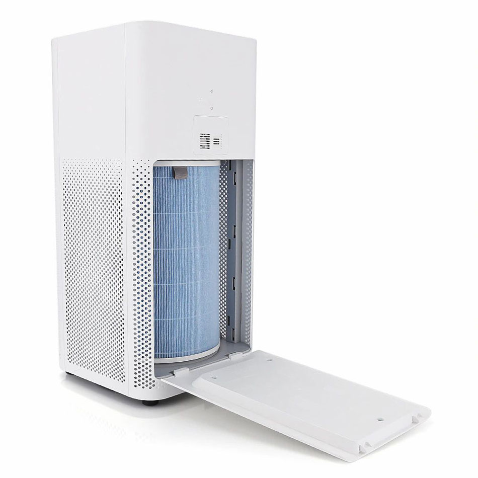 Máy lọc không khí XIAOMI AIR PURIFIER 2S kháng khuẩn lõi lọc hepa kết nối qua app cảnh báo nồng độ bụi - Hàng nhập khẩu