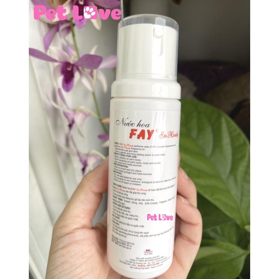 Nước hoa Fay En-Rosely cho chó mèo (chai 90ml)