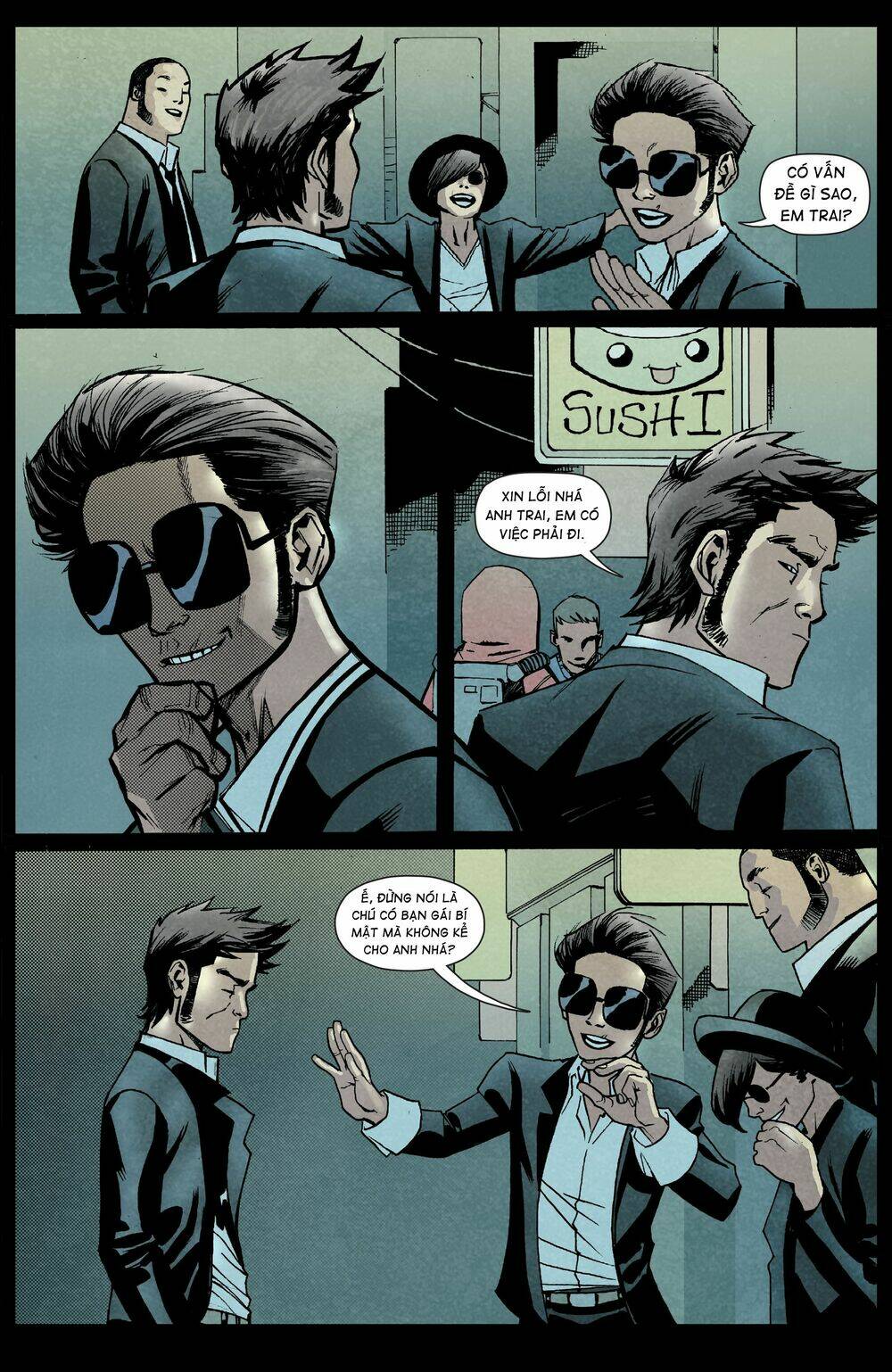 get jiro: blood & sushi - sushi quyện máu chapter 1 18