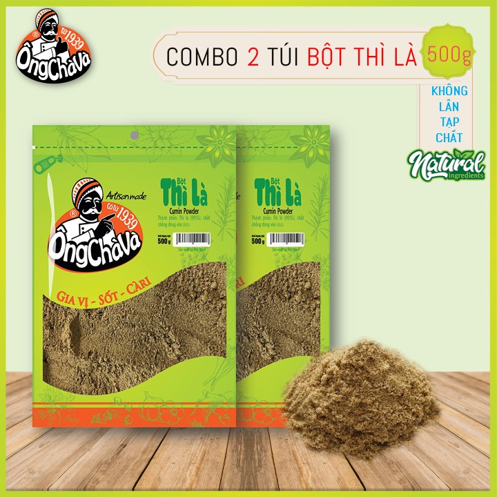 Combo 2 Túi Bột Thì Là Ông Chà Và 500g