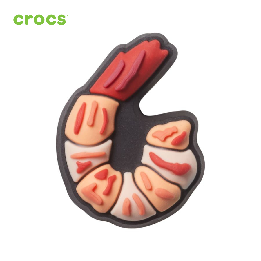 Sticker nhựa jibbitz unisex Crocs Shrimp