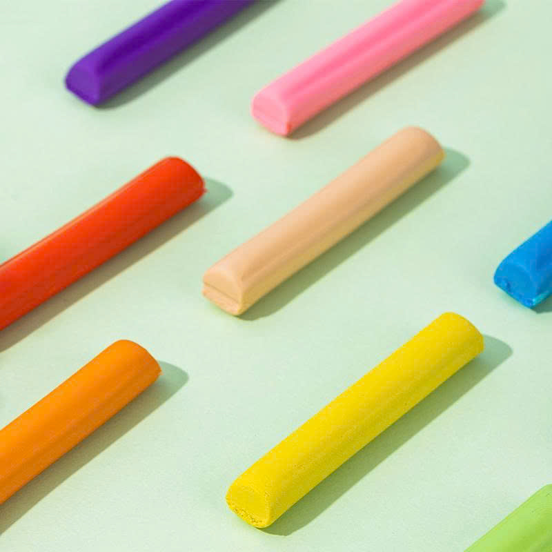 Đất nặn - 100g, 8 Màu - Màu Ngẫu Nhiên - EH712-8