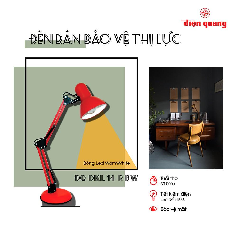 Đèn bàn bảo vệ thị lực Điện Quang ĐQ DKL14 BW
