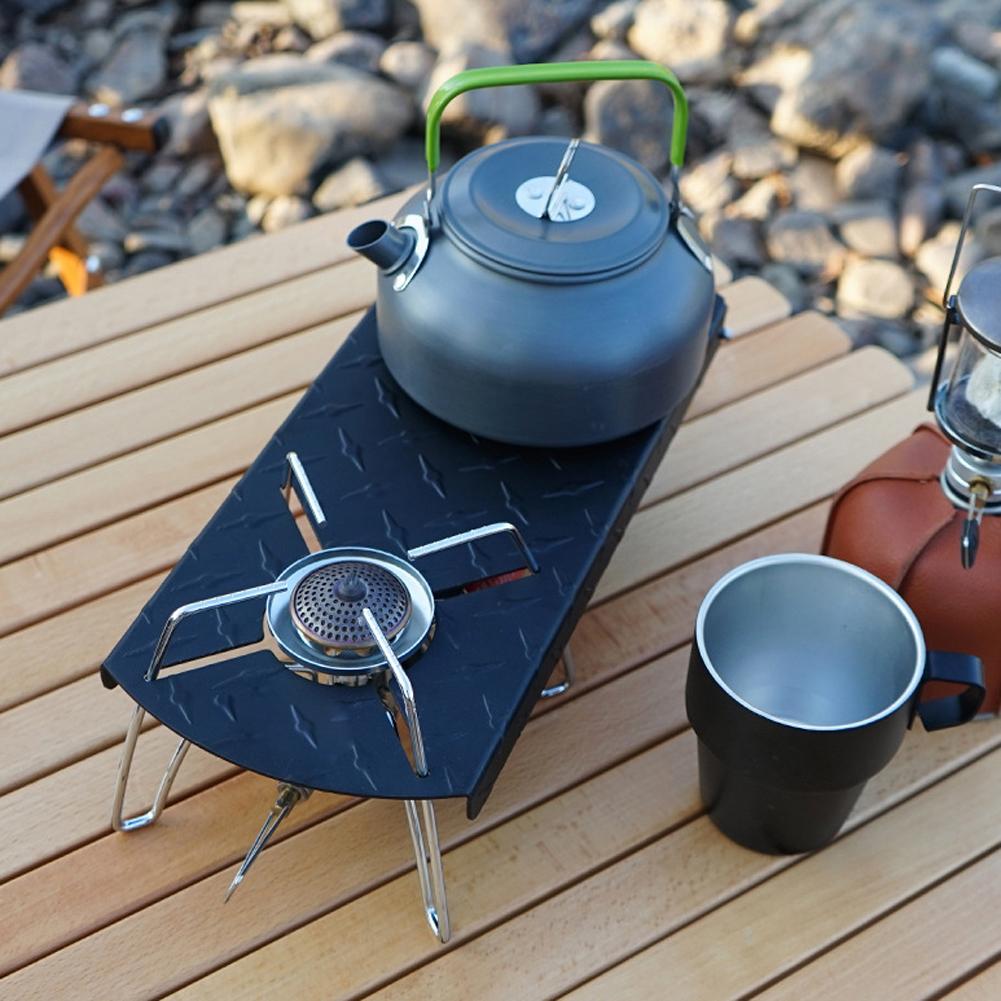 Bếp gas mini cách nhiệt ngoài trời hợp kim nhôm, dễ dàng tháo lắp và di chuyển