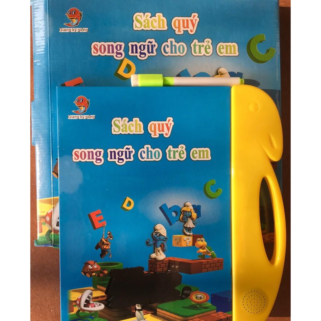 Sách nói điện từ sách quý song ngữ cho trẻ em