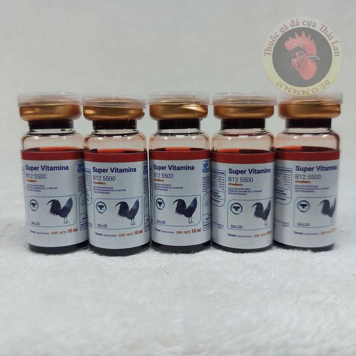 Thuốc bổ cho gà đá - b12 5500 - 1 lọ / 10cc - COMBO 1 LỌ