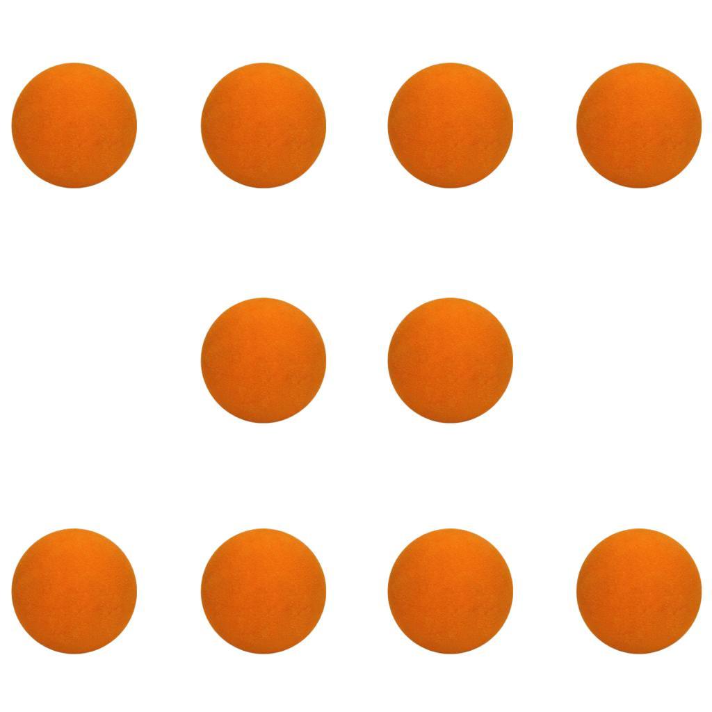 2-6pack 10 Pieces EVA Foam Golf Swing Exercises Practice Training Balls Orange