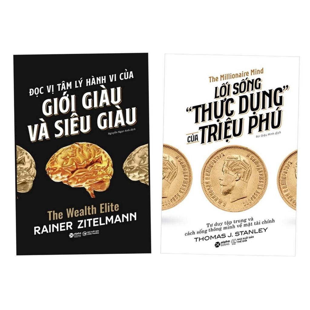 Sách &gt; Đọc Vị Tâm Lý Hành Vi Của Giới Giàu Và Giới Siêu Giàu + Lối Sống Thực Dụng Của Triệu Phú (Combo/Tùy Chọn) - Tâm Lý Hành Vi