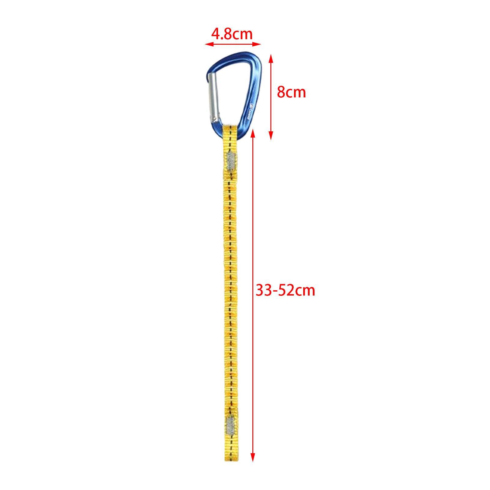 Tool Lanyard with Aluminum Alloy Carabiner Heavy Duty Lanyard for Heavy Tools for Climbing