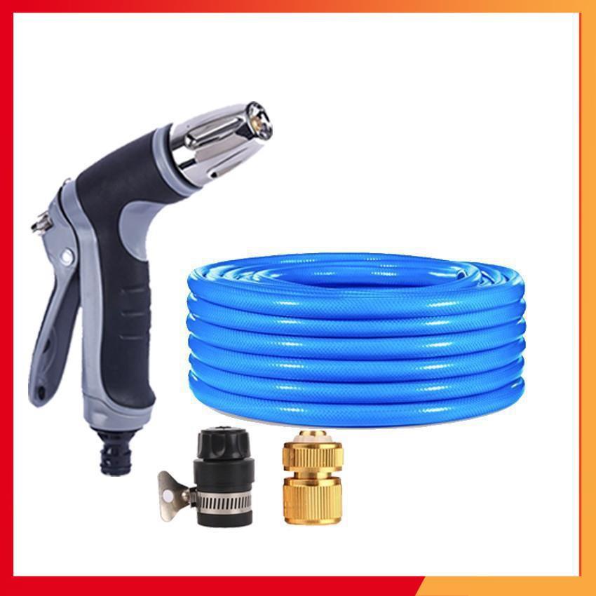 Bộ dây và vòi xịt tăng áp rửa xe tưới cây 3-5M 206817