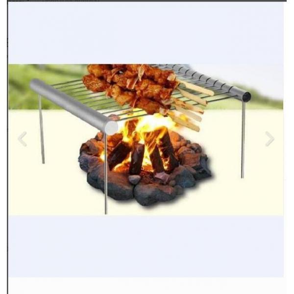 BBQ Stainless Steel Compact Mini Pocket Park Grill For Outdoor Camping