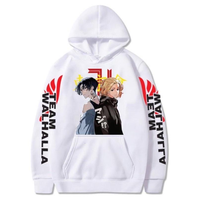 Áo Hoodie Nỉ Dài TOKYO REVENGERS MIKEY, MANJIRO , SANO DRAKEN ANIME Nam Nữ Đủ Size