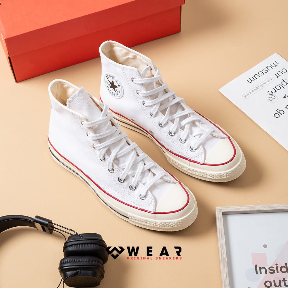 Giày Converse Chuck 70 White Hi Top - 162056V