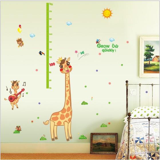 Decal thước đo hươu con vui nhộn