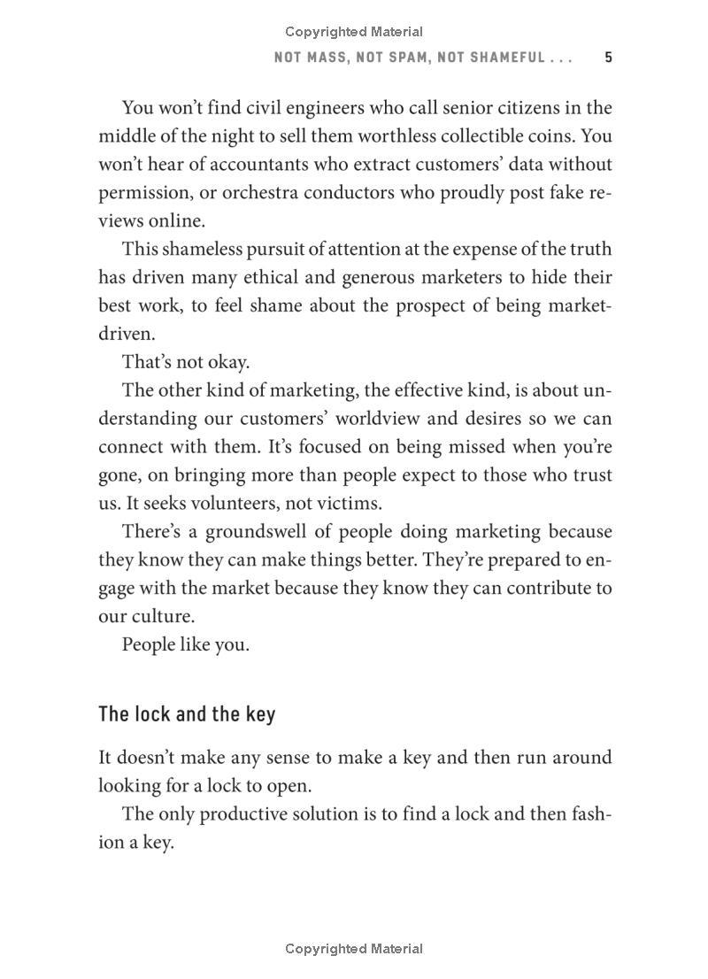 This is Marketing: You Can’t Be Seen Until You Learn To See