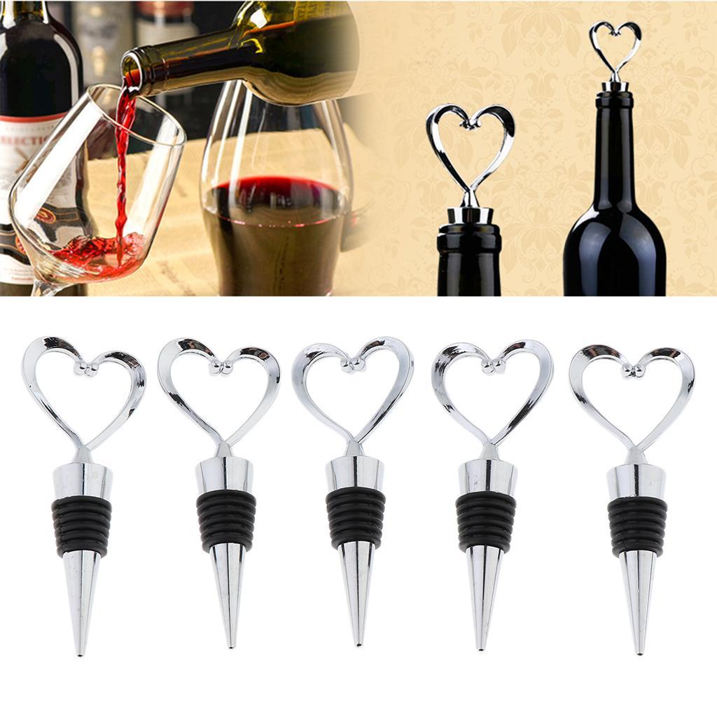 Set of 5 Decorative Wedding Bottle Kit  Bottle Stopper Wonderful for