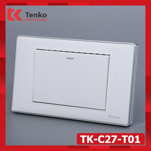 Công Tắc Điện Âm Tường Loại 1 Chiều Và 2 Chiều Thông Dụng Dễ Tháo Lắp Thương Hiệu Nhật Bản TENKO TK-C27-T01