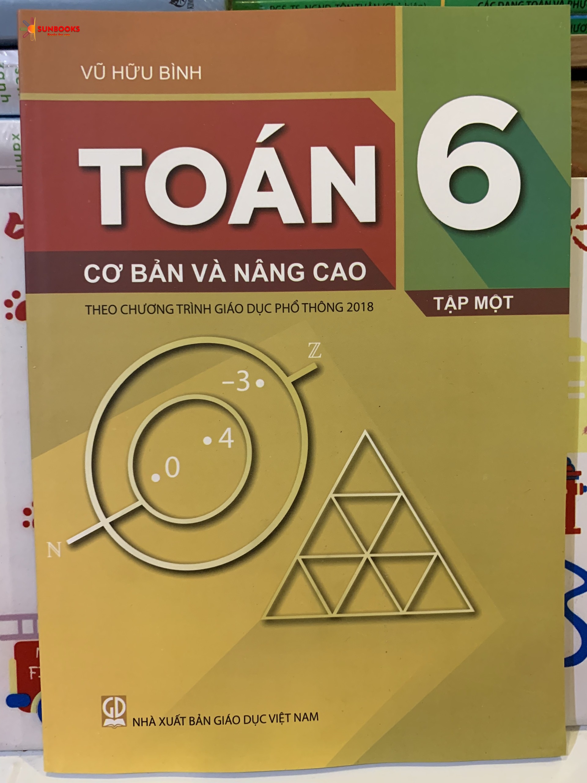 Sách - Toán 6 cơ bản và nâng cao ( tập 1 + tập 2)