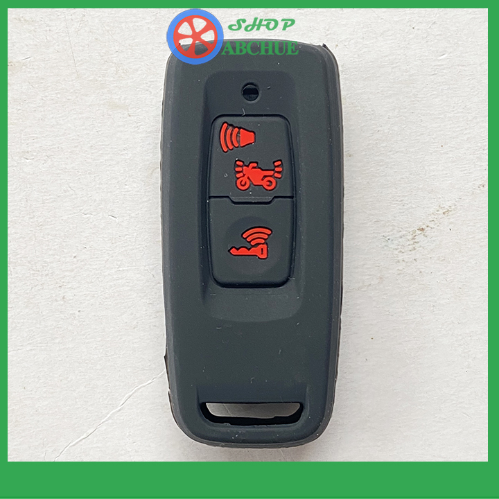 Bọc chìa khóa Smartkey xe Honda mới 2 nút silicon màu đen