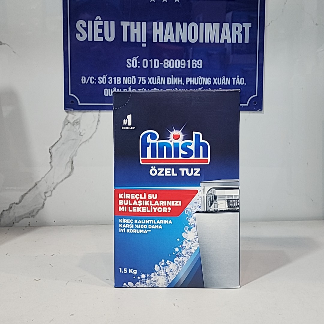 Muối rửa bát Finish 1,5 kg