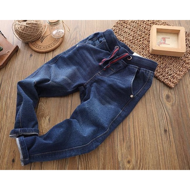 Quần Jeans cao cấp bé trai 4-14 tuổi