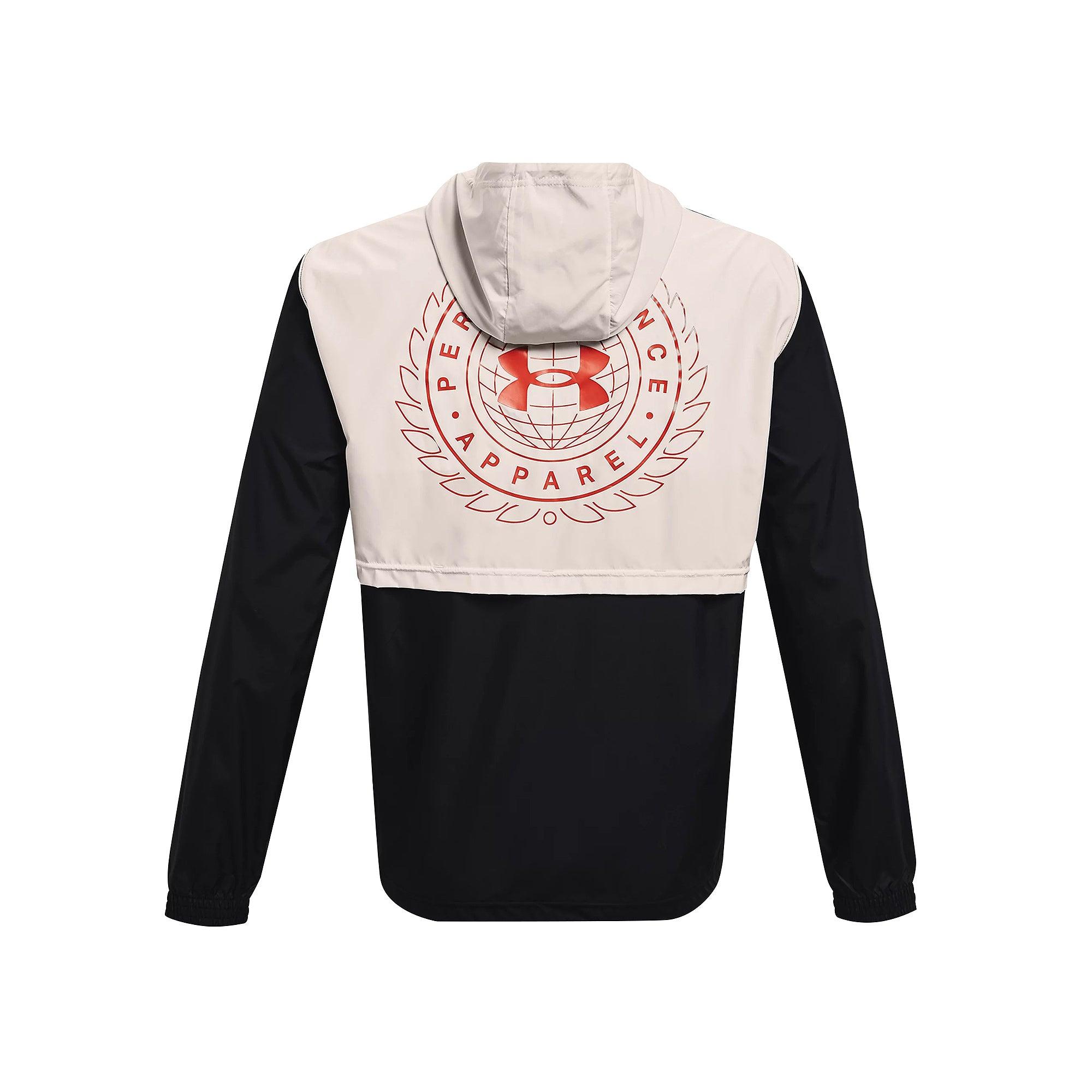 Áo khoác hoodie tay dài có nón thể thao nam Under Armour Woven Crest Anorak - 1361614-001