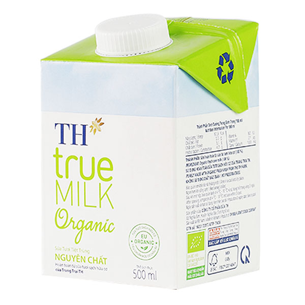 Sữa Tươi Tiệt Trùng Hữu Cơ TH True Milk Organic (500ml)