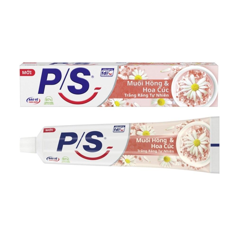 Kem Đánh Răng P/S Muối Hồng &amp; Hoa Cúc 230g