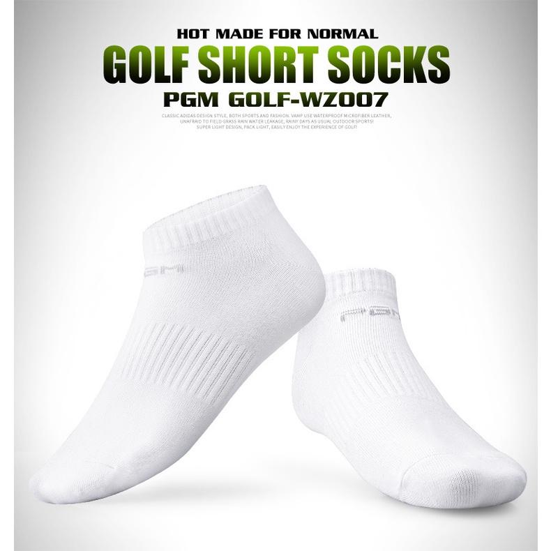 Tất ngắn golf nữ nam WZ007 - Chất liệu 99.99% sợi cotton. Co giãn bốn chiều Tất co dãn tốt, tạo cảm giác thoải mái êm