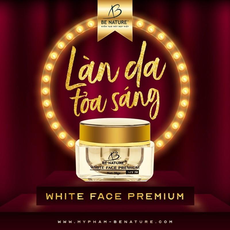 Kem Dưỡng Da Ban Ngày White Face Premium Be Nature 30g