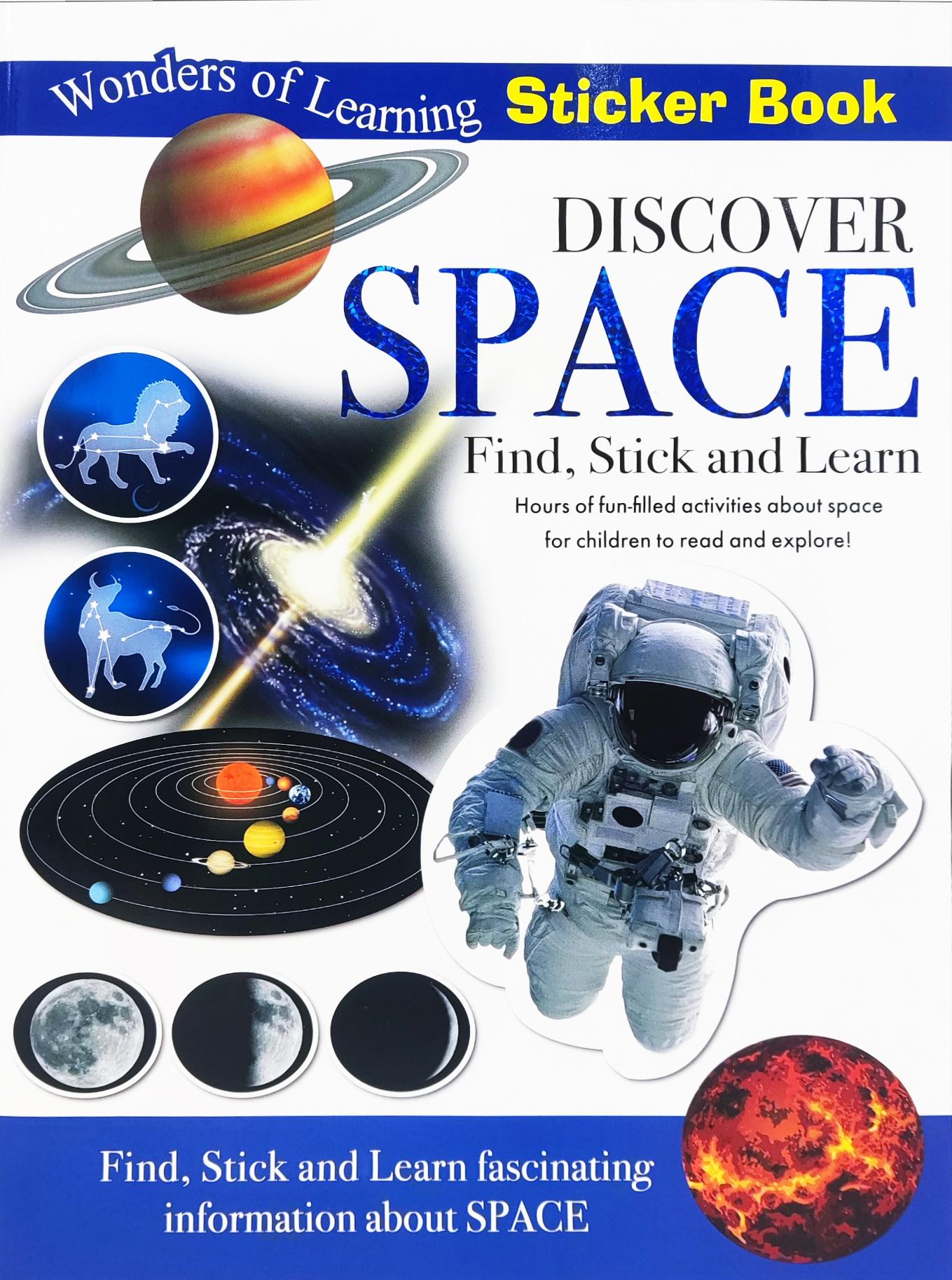 Wonders Of Learning - Sticker Book - Discover Space