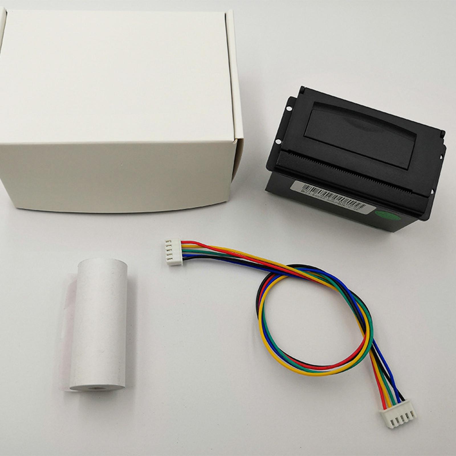 58mm Mini Embedded Thermal Printer Receipt Panel Printer TTL Interface w/ Paper