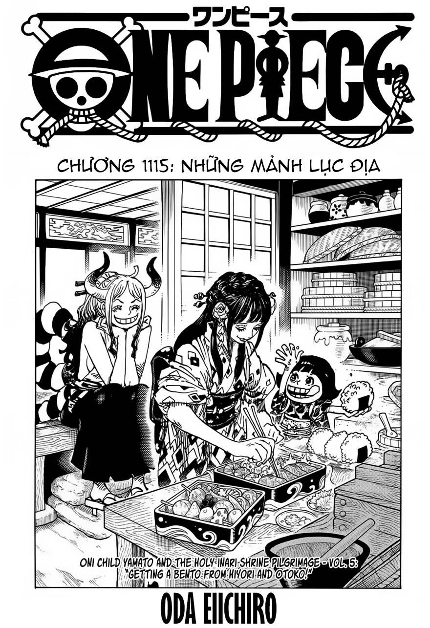 đảo hải tặc - one piece chapter 1115 1