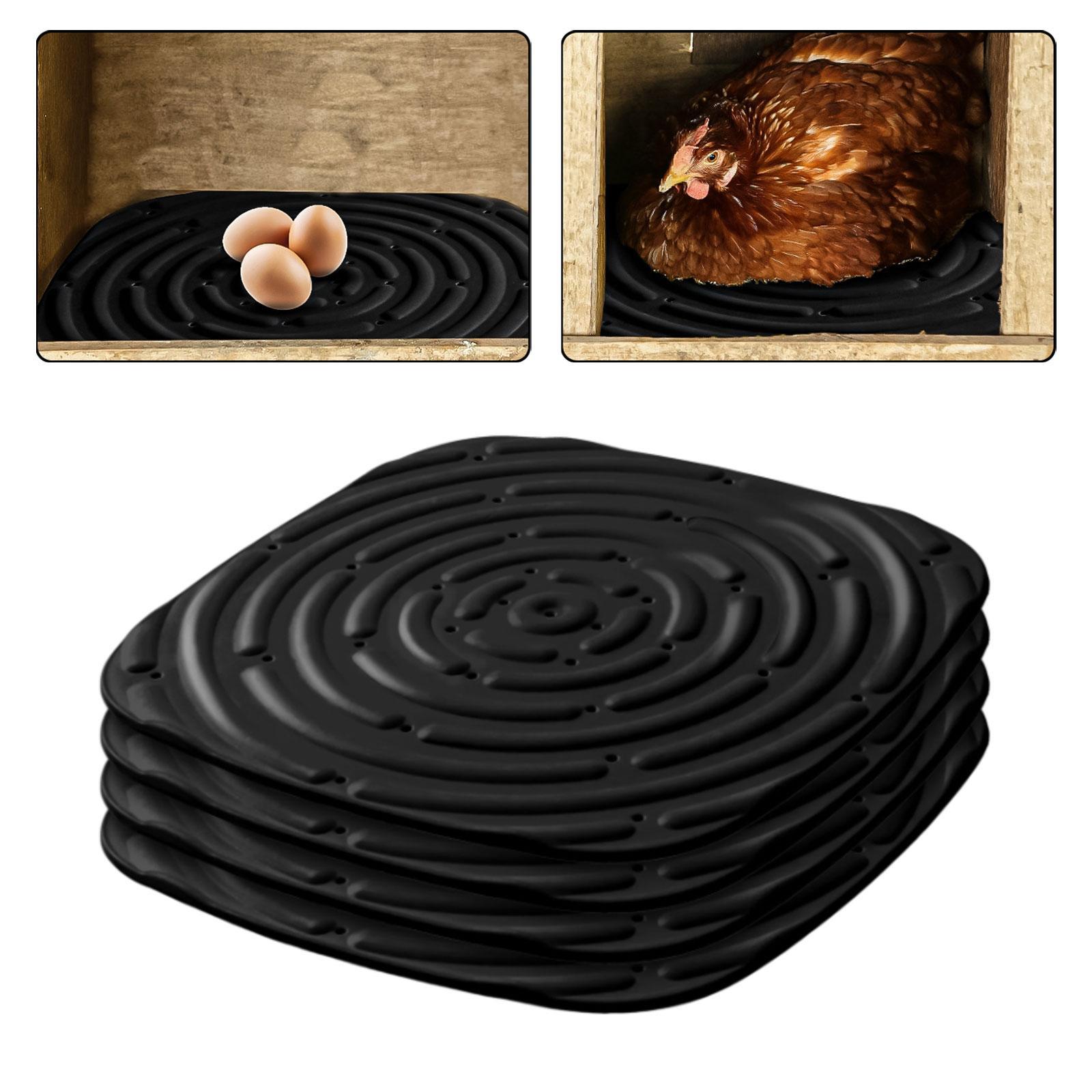 4Pcs Chicken Nest Box Pads Laying Mats Chicken Nesting Pads for Laying Egg