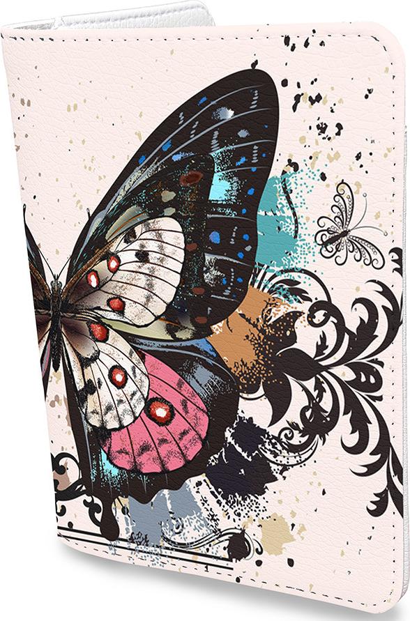 Bao Da Hộ Chiếu Du Lịch Hoạ Tiết BƯỚM - Ví Đựng Passport Thời Trang - Cá Tính - PPT026