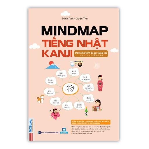 Sách - Mindmap Kanji Tiếng Nhật Dành Cho Trình Độ Sơ, Trung Cấp