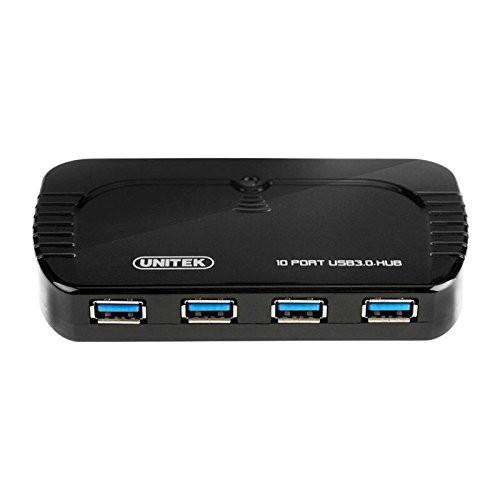 Ổ CHIA HUB CHIA 10 CỔNG USB UNITEK Y 3112 10 CỔNG USB - HÀNG CHÍNH HÃNG