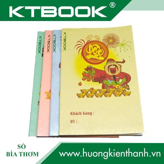 Combo 10 cuốn sổ bìa thơm cao cấp thần tài mỏng
