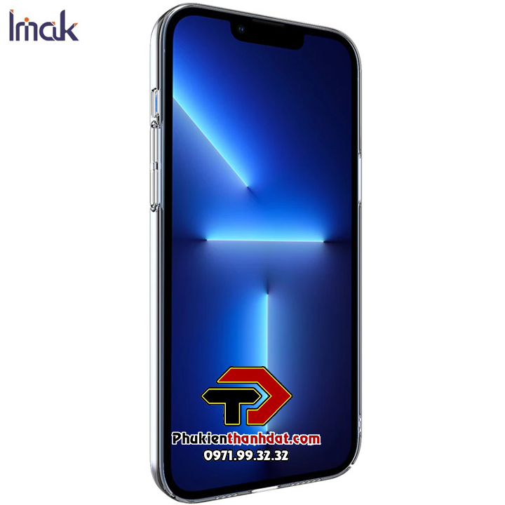 Ốp lưng trong suốt dành cho iPhone 13, 13 Pro, 13 Pro Max hiệu IMAK không ố màu - Hàng nhập khẩu