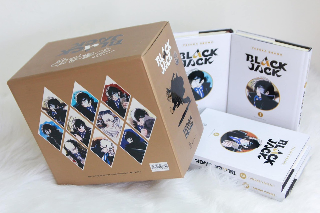 Black Jack 10 tặng kẹm boxset đựng 10 tập đầu - NXB TRẺ