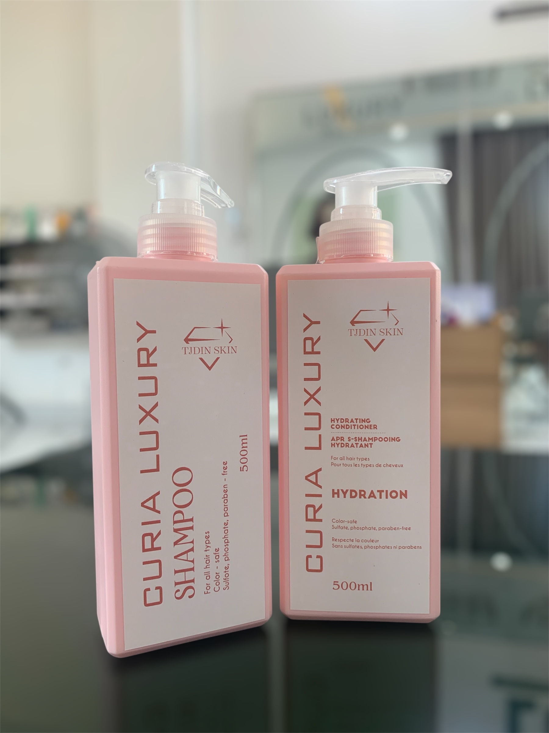 Cặp dầu gội tjdin skin curia