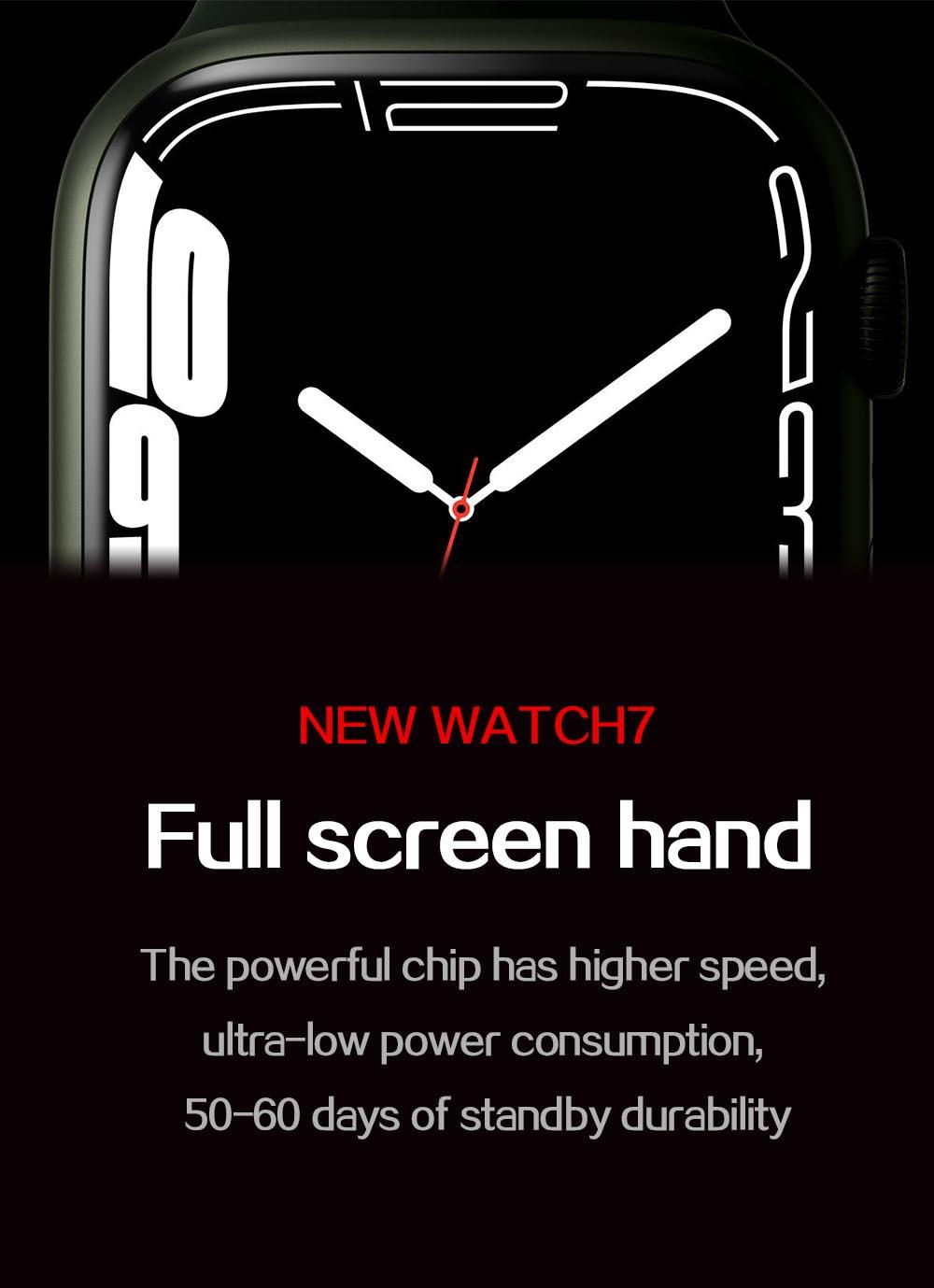 Đồng hồ thông minh gốc dành cho nam giới Đồng hồ thông minh I7 Pro Max Series 7 Điện thoại tùy chỉnh Đồng hồ thể thao mặt Phụ nữ không thấm nước cho nam giới