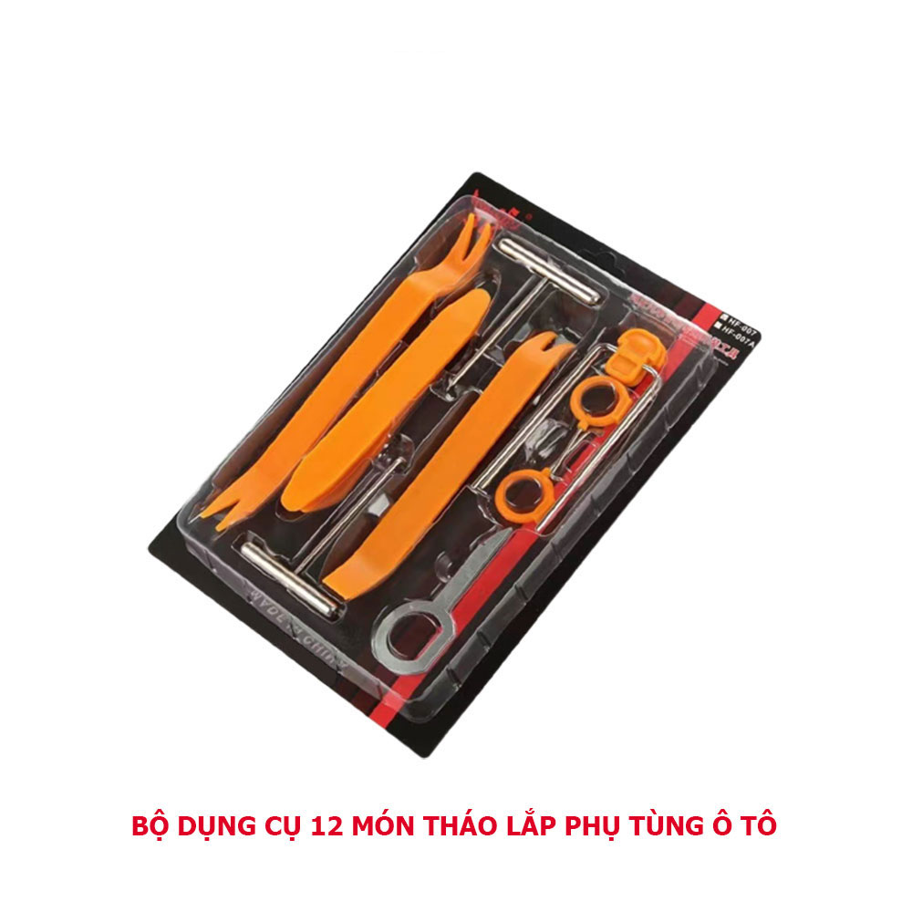 Bộ dụng cụ 12 món tháo lắp phụ tùng ô tô